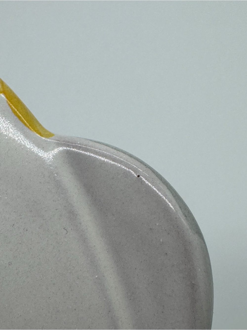 Vintage MacKenzie Childs Butterfly 7.5" Bowl Retired 2003 Yellow Green Check - Picture 13 of 13